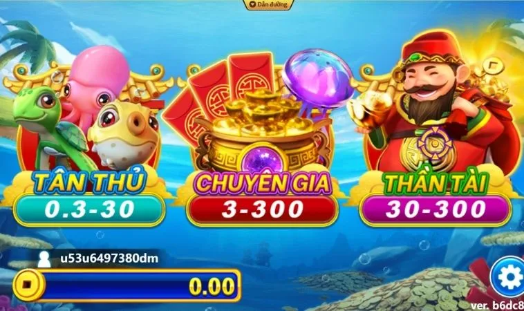 Bí Kíp Chơi Bắn Cá Thần Tài Tại Sodo6789 Rinh Vàng Đầy Túi 2 Các phòng chơi trong game Bắn Cá Thần Tài Tại Sodo6789